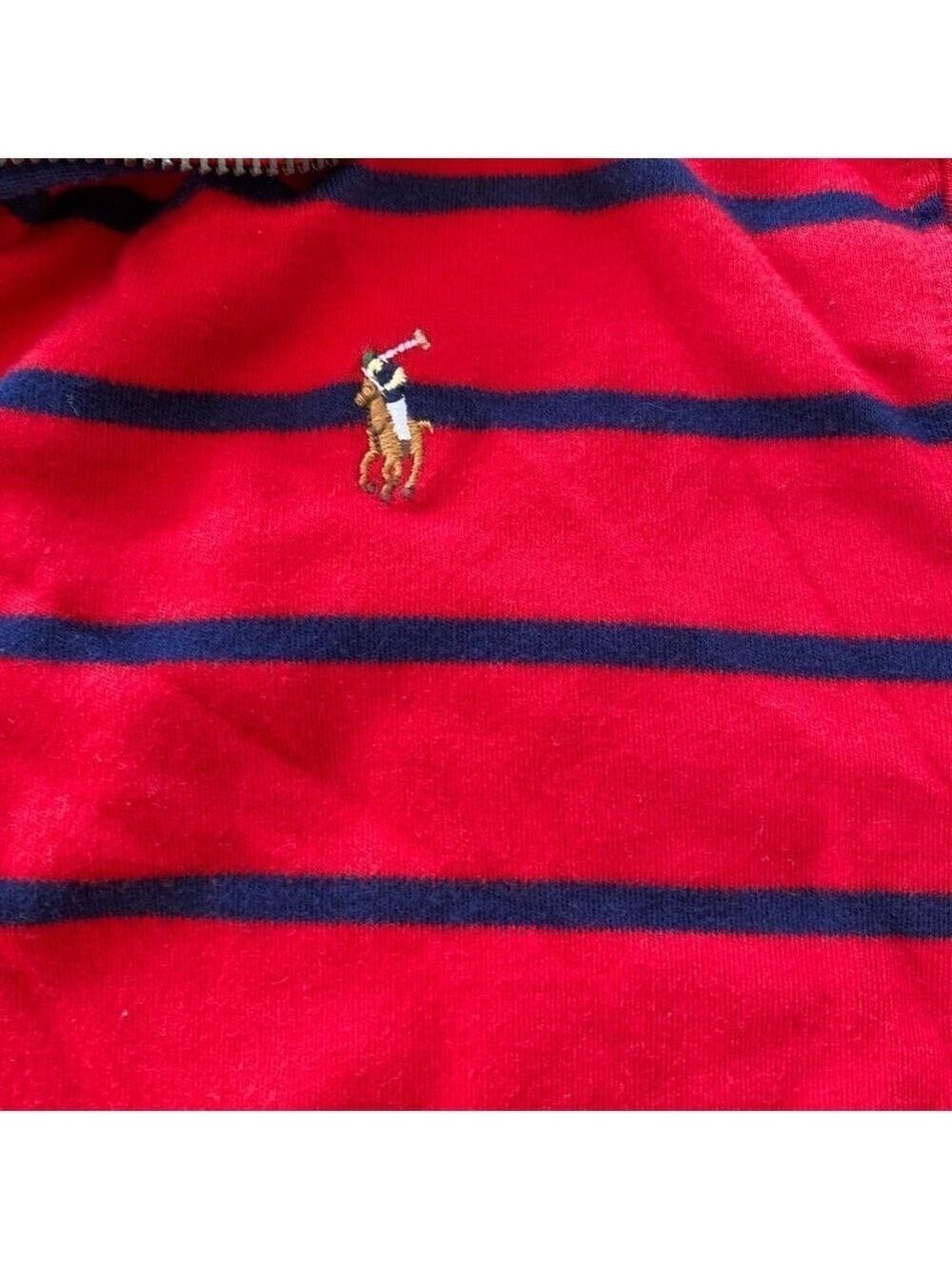 Polo by Ralph Lauren. Quarter zip. Size large. Boys. Excellent condition - Picture 4 of 7